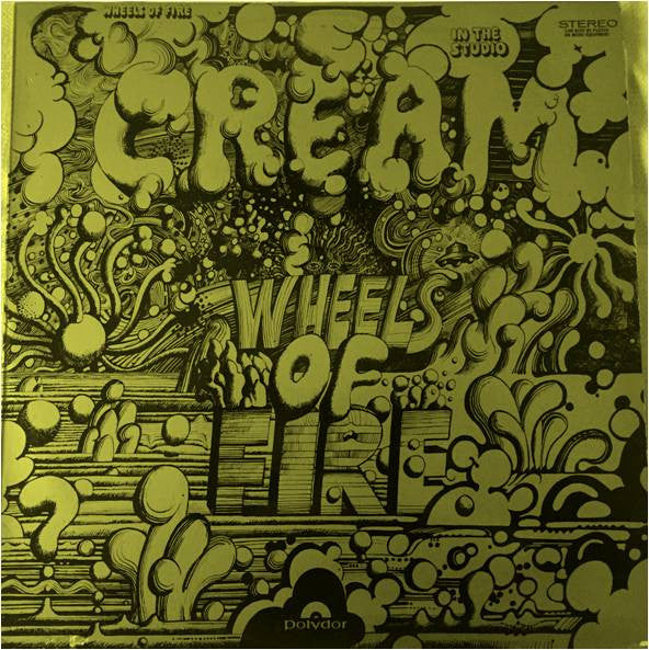 Cream (2) : Wheels Of Fire - In The Studio (LP, Album)