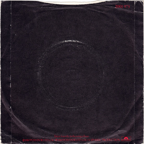 Vangelis : My Love (7", Single)