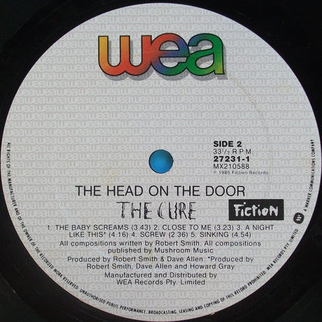 The Cure : The Head On The Door (LP, Album)