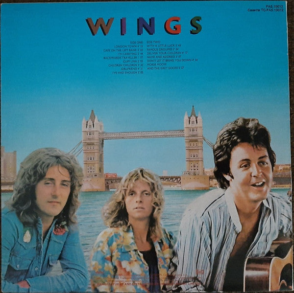 Wings (2) : London Town (LP, Album)