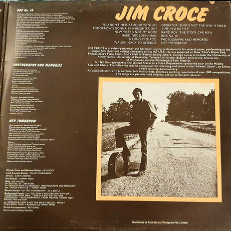 Jim Croce : You Don't Mess Around With Jim (LP, Album, RE)