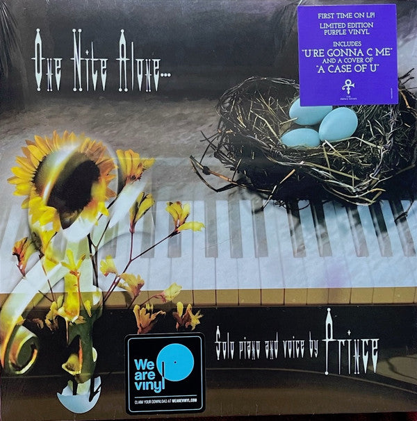 Prince : One Nite Alone... (Solo Piano And Voice By Prince) (LP, Album, Ltd, RE, RP, Pur)