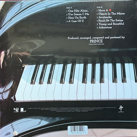 Prince : One Nite Alone... (Solo Piano And Voice By Prince) (LP, Album, Ltd, RE, RP, Pur)