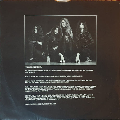 Forbidden (3) : Twisted Into Form (LP, Album)