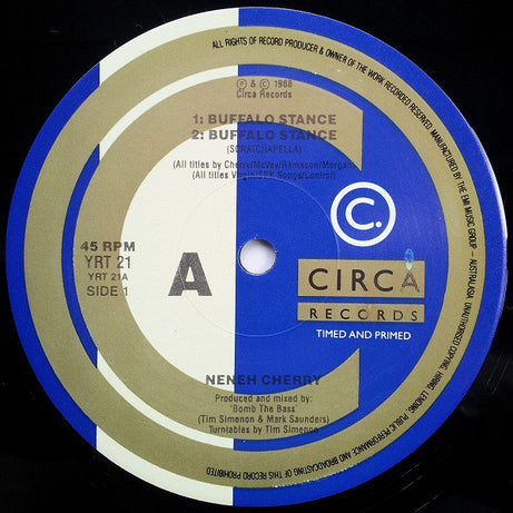 Neneh Cherry : Buffalo Stance (12")