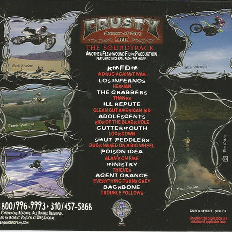 Various : Crusty Demons Of Dirt 3 - The Soundtrack (CD, Comp)