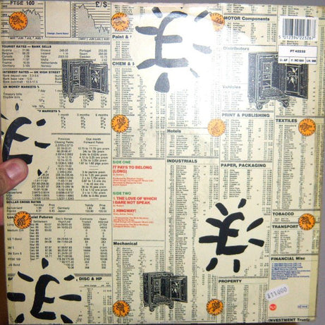 The Blow Monkeys : It Pays To Belong (Long) (12")