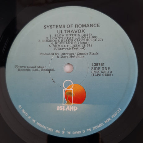 Ultravox : Systems Of Romance (LP, Album)