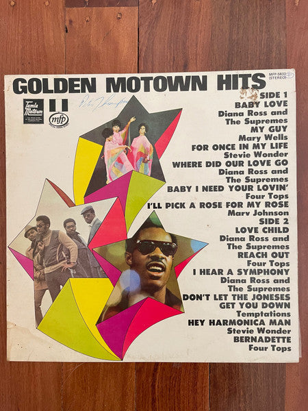 Various : Golden Motown Hits (LP, Comp, RE, Non)