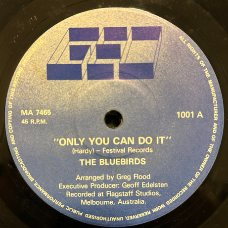 Bluebirds (4) : Blue Birds (7", Single)