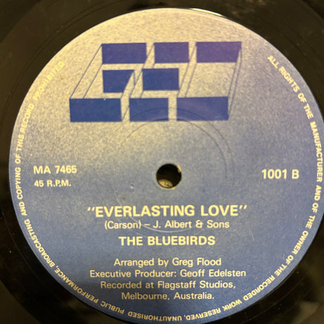 Bluebirds (4) : Blue Birds (7", Single)