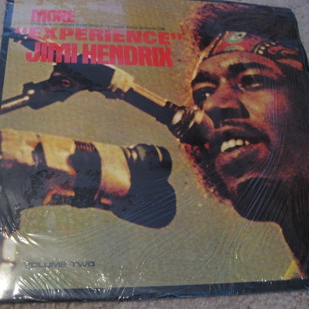 Jimi Hendrix : More  "Experience" Jimi Hendrix (Titles From The Original Sound Track Of The Feature Length Motion Picture) (Volume Two) (LP, Album, Red)