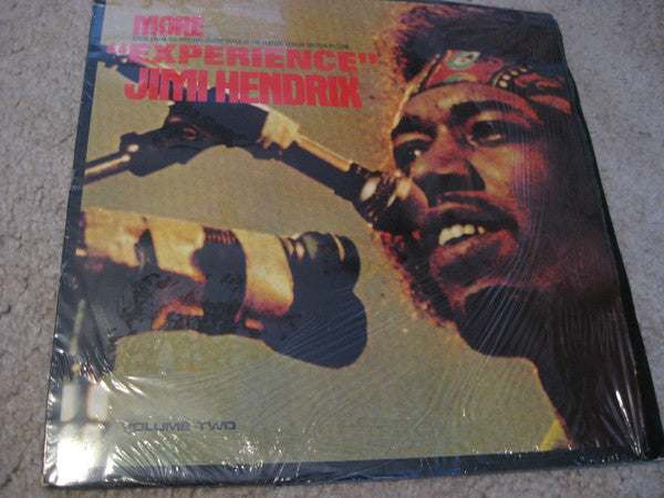 Jimi Hendrix : More  "Experience" Jimi Hendrix (Titles From The Original Sound Track Of The Feature Length Motion Picture) (Volume Two) (LP, Album, Red)