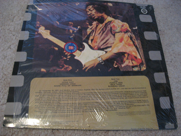 Jimi Hendrix : More  "Experience" Jimi Hendrix (Titles From The Original Sound Track Of The Feature Length Motion Picture) (Volume Two) (LP, Album, Red)