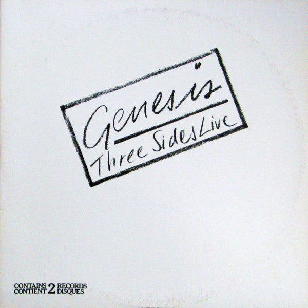 Genesis : Three Sides Live (2xLP, Album, Cin)