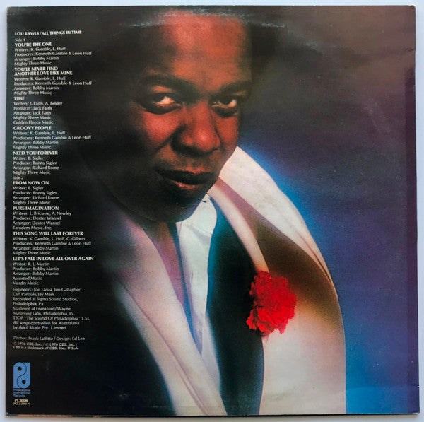 Lou Rawls : All Things In Time (LP, Album)