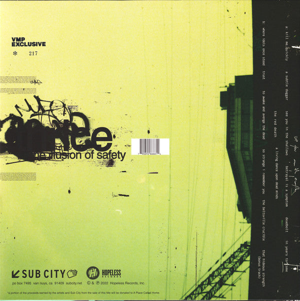Thrice : The Illusion Of Safety  (LP, Album, Club, Ltd, Num, RE, RP, Gre)