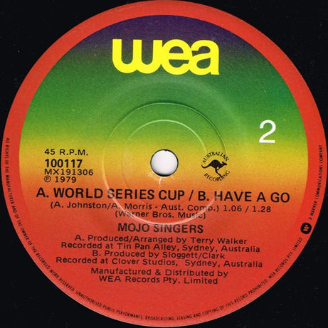 The Mojo Singers : C'Mon Aussie C'Mon - The New Era (7", Single)