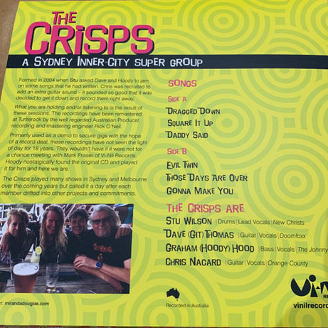 The Crisps : The Crisps (12", MiniAlbum, Ltd, Bub)