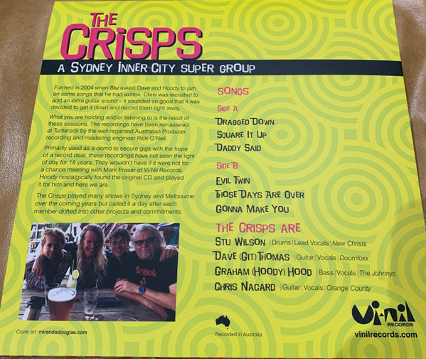 The Crisps : The Crisps (12", MiniAlbum, Ltd, Bub)