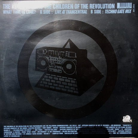 KLF* : What Time Is Love? (Live At Trancentral) (12")