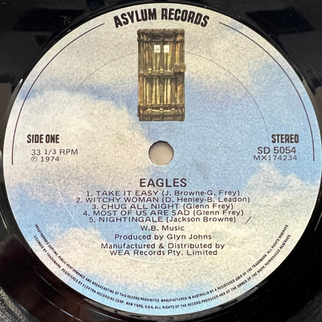 Eagles : Eagles (LP, Album)