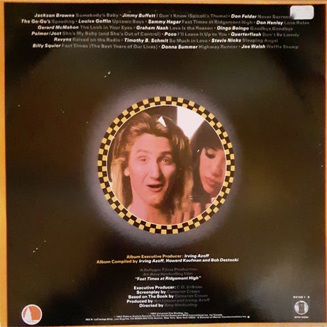 Various : Fast Times At Ridgemont High • Music From The Motion Picture (2xLP, Album, Comp, Gat)