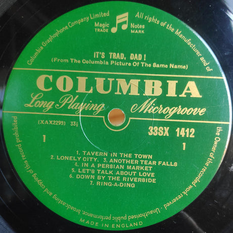 Various : "It's Trad Dad !" (From The Columbia Picture) (LP, Mono)