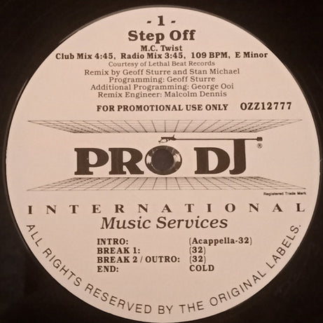 Various : OzzMixx 1 (12", Promo)