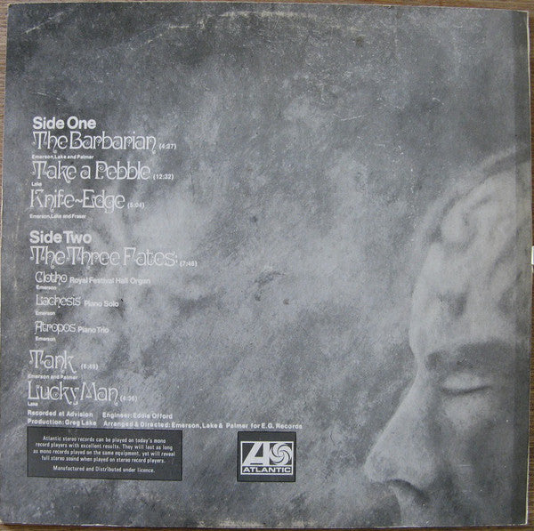 Emerson, Lake & Palmer : Emerson, Lake & Palmer (LP, Album)