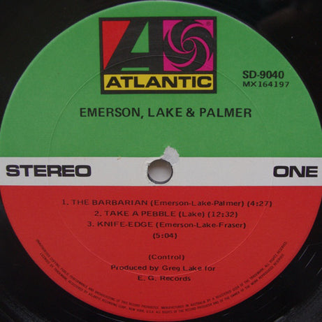 Emerson, Lake & Palmer : Emerson, Lake & Palmer (LP, Album)