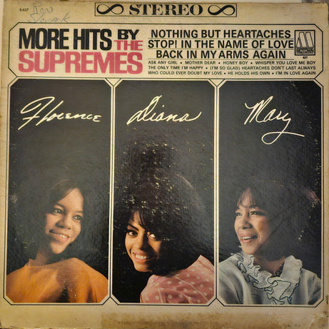 The Supremes : More Hits By The Supremes (LP, Album, Hol)