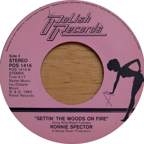 Ronnie Spector : Here Today, Gone Tomorrow (7")