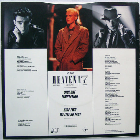Heaven 17 : Temptation (7", Single)