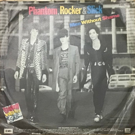 Phantom, Rocker & Slick : Men Without Shame (7")