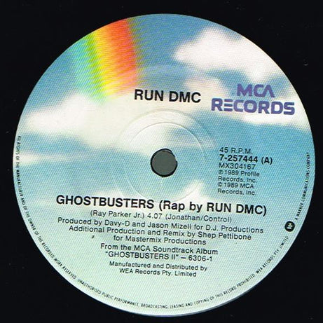 Run-DMC : Ghostbusters (7")