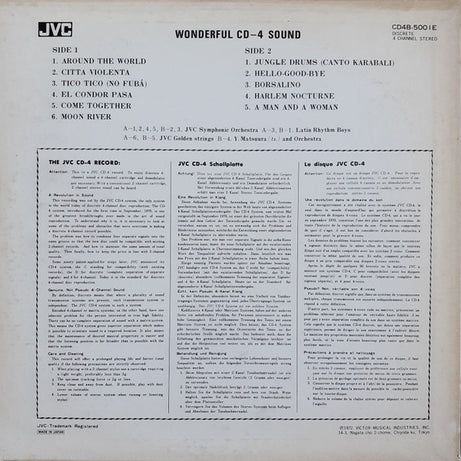 Various : Wonderful CD-4 Sound (LP, Comp, Quad)