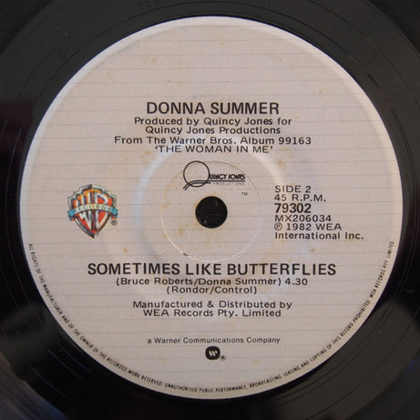 Donna Summer : Love Is In Control (Finger On The Trigger) (7")