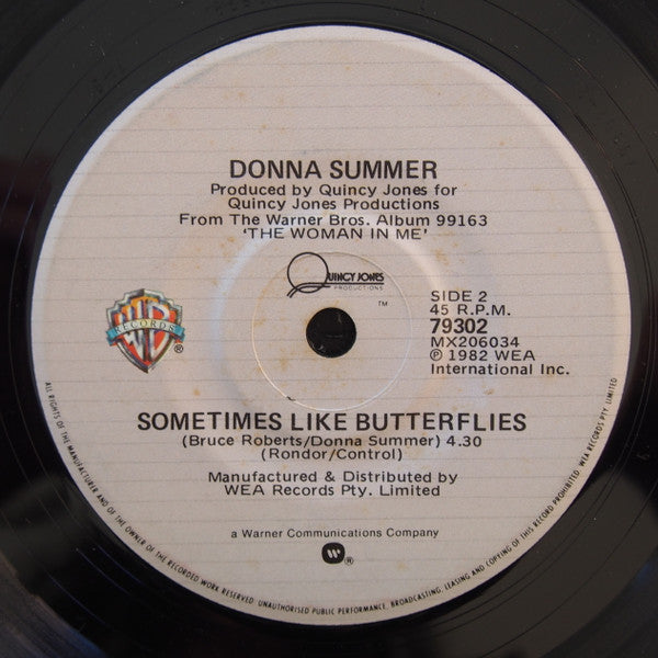 Donna Summer : Love Is In Control (Finger On The Trigger) (7")