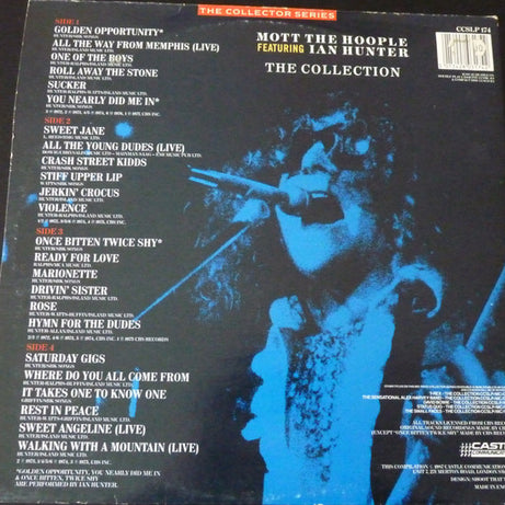 Mott The Hoople Featuring Ian Hunter : The Collection (2xLP, Comp)