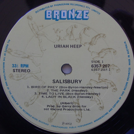 Uriah Heep : Salisbury (LP, Album)