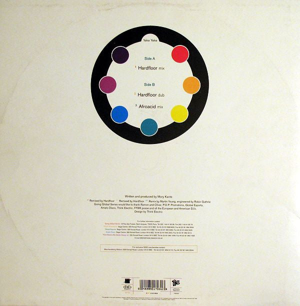 Mory Kante* : Yeke Yeke (12", Single)