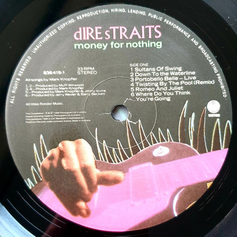 Dire Straits : Money For Nothing (LP, Comp)