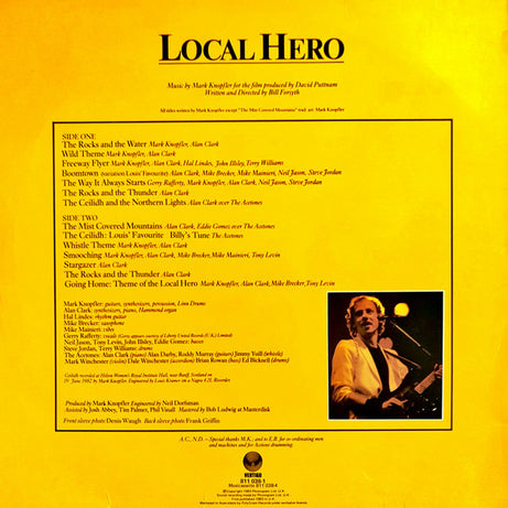 Mark Knopfler : Local Hero (LP, Album)