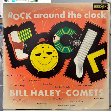 Bill Haley And His Comets : Rock Around The Clock (LP, Album, RE)