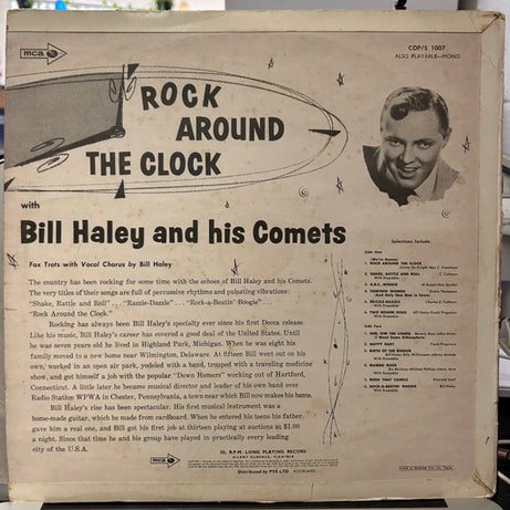 Bill Haley And His Comets : Rock Around The Clock (LP, Album, RE)