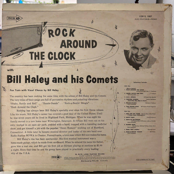 Bill Haley And His Comets : Rock Around The Clock (LP, Album, RE)