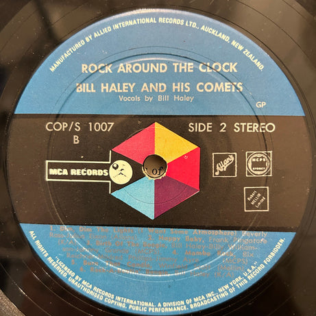 Bill Haley And His Comets : Rock Around The Clock (LP, Album, RE)