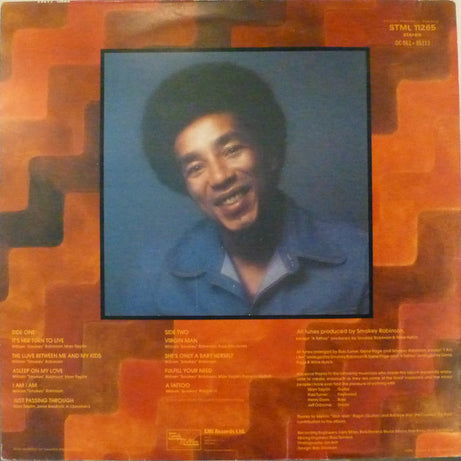 Smokey Robinson : Pure Smokey (LP, Album)