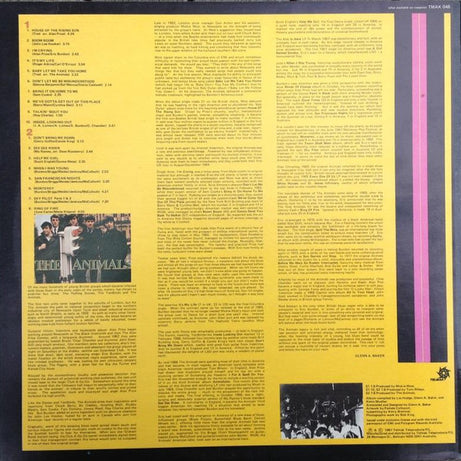 The Animals : Animal Tracks (LP, Comp)